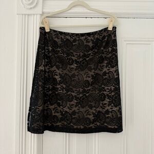 🦊 Mossimo Supply Co. Black Lace Mini Skirt